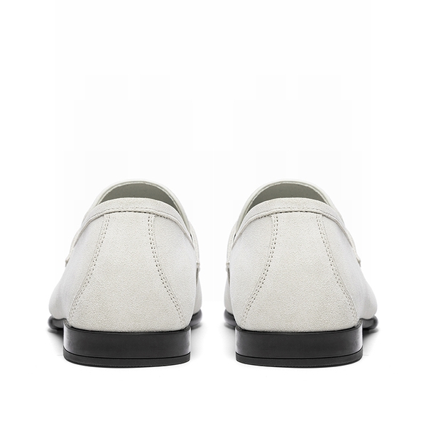 Men's Classic Suede Dress Loafers - SAND - 2