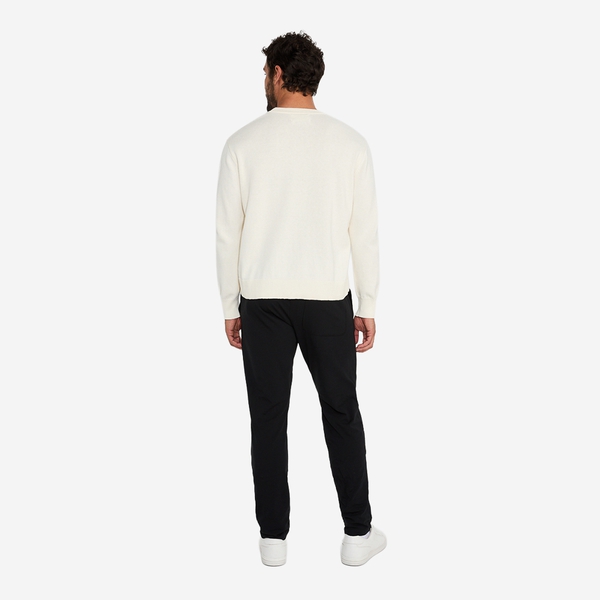 Men's Soft Smart Casual 4-Way Stretch Pants - BLACK - 3