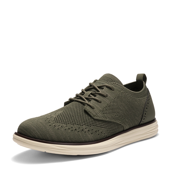 Men's KnitFlex Craft Mesh Lightweight Sneakers - GREEN -  0