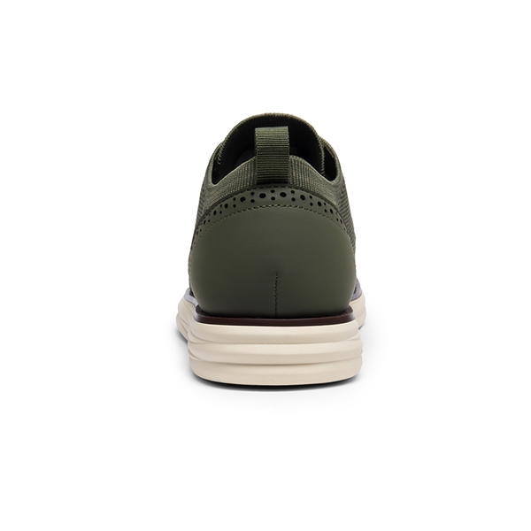 Men's KnitFlex Craft Mesh Lightweight Sneakers - GREEN - 2