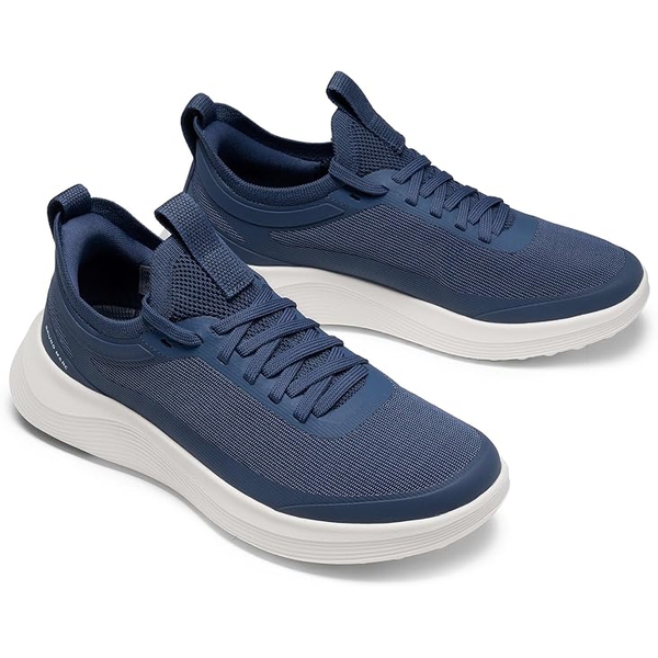 Men's Walking Breeze Mesh Breathable Lightweight Casual Sneakers - NAVY - 3