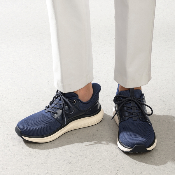 Men's Comfort Cushioning Breathable Casual Sneakers - DARK BLUE - 3