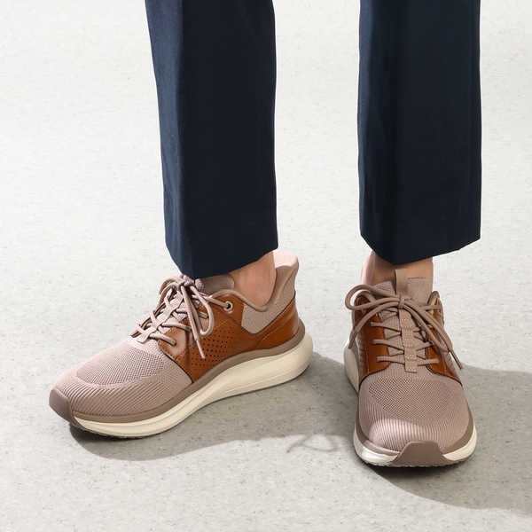 Men's Comfort Cushioning Breathable Casual Sneakers - BROWN - 3