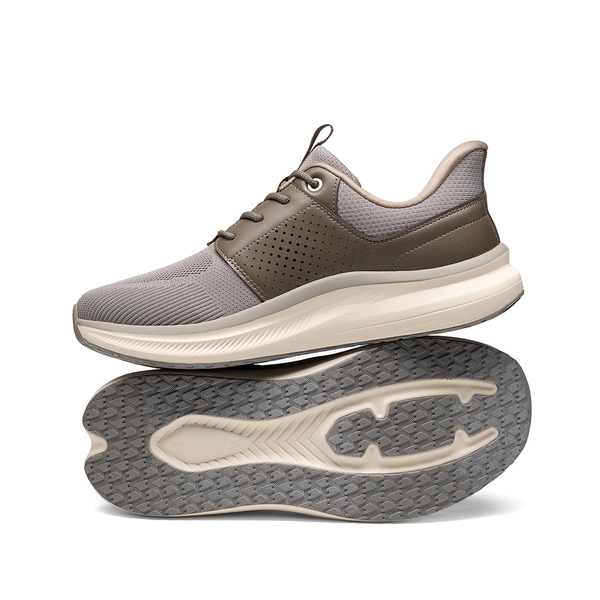 Men's Comfort Cushioning Breathable Casual Sneakers - GREY - 2