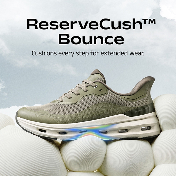 Men's Breathable Casual And Lightweight Sneakers With Cushioned Midsole - DEEP LICHEN GREEN - 1