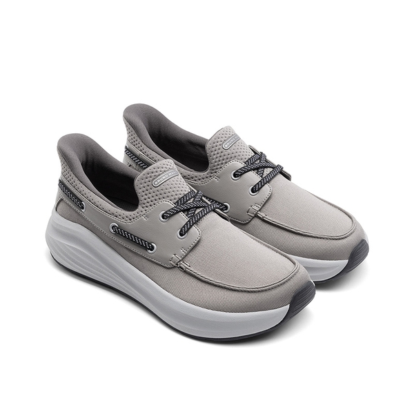 Men's Casual Cushion Comfort Non-Slip Wide Toe Box Walking Sneakers  - DARK GREY-NEW - 1