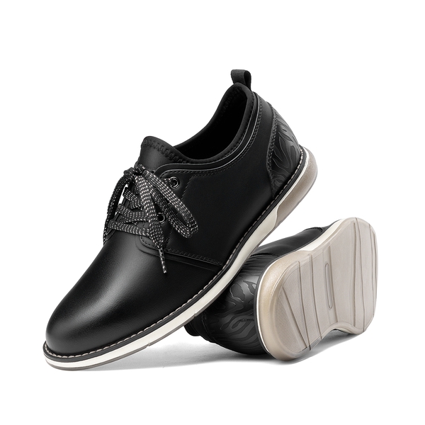 Women's Casual Dress Sneaker Shoes - BLACK - 2
