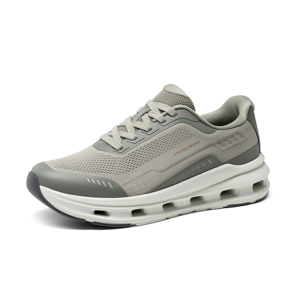 Men's Cushionix Stride Comfort Mesh Sneakers - DEEP LICHEN GREEN -  0