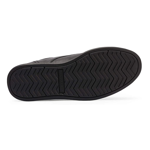 [CrossFlex CrestHigh] Men's Mid Top Chukka Sneaker Boot - ALL BLACK - 5