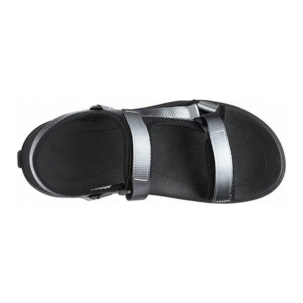 Men’s Sport Sandals Outdoor Walking Arch Support Trail Sandals - BLACK GREY - 3