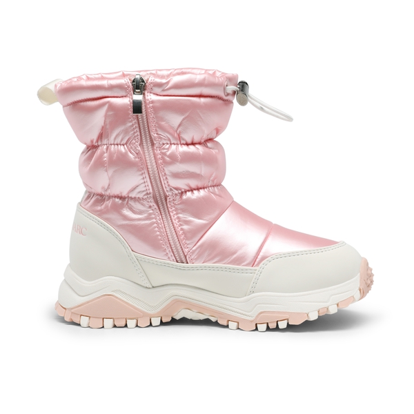 Kid's Insulated Waterproof Snow Boots - PINK - 2
