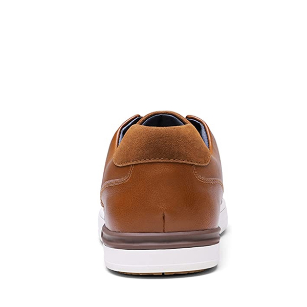 Men's Fashion Casual Dress Sneakers - BROWN - 4
