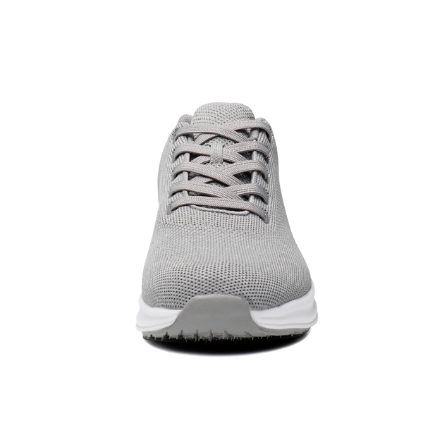 Men's Air-Cushioned Knit Mesh Sneakers - GREY - 3