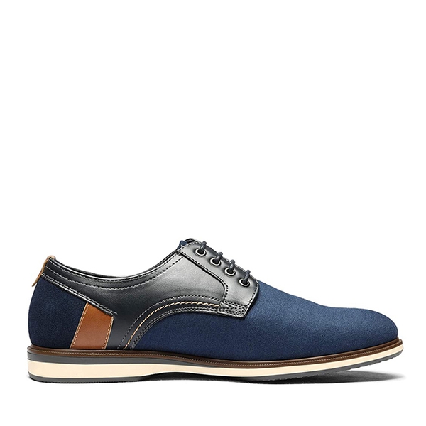 Men's Contemporary Casual Oxfords - NAVY - 2