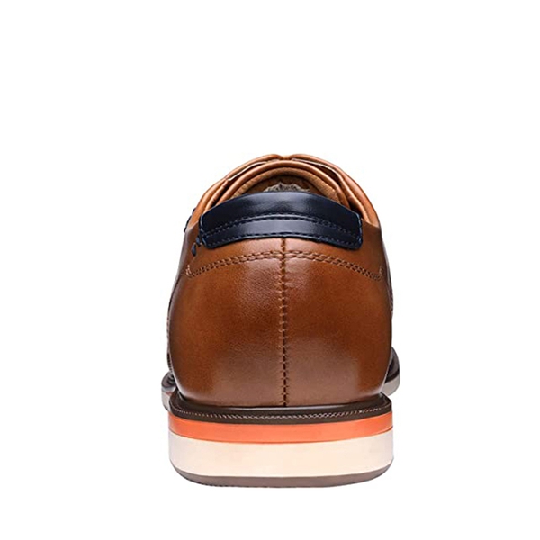 Men's Semi-Formal Casual Dress Sneakers - TAN - 5