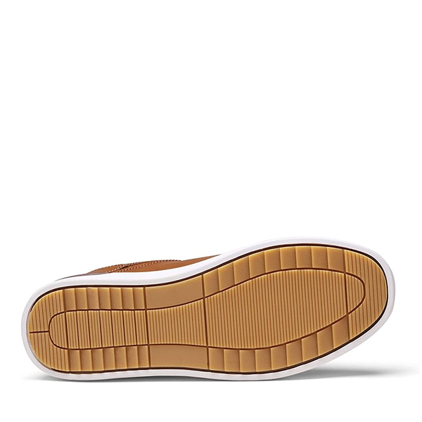 Men's Fashion Casual Dress Sneakers - BROWN - 3
