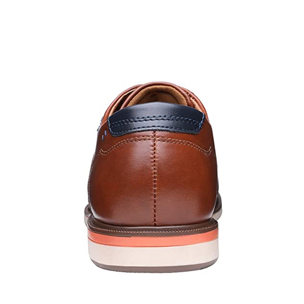 Men's Semi-Formal Casual Dress Sneakers - BROWN - 5