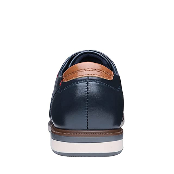Men's Semi-Formal Casual Dress Sneakers - NAVY - 5