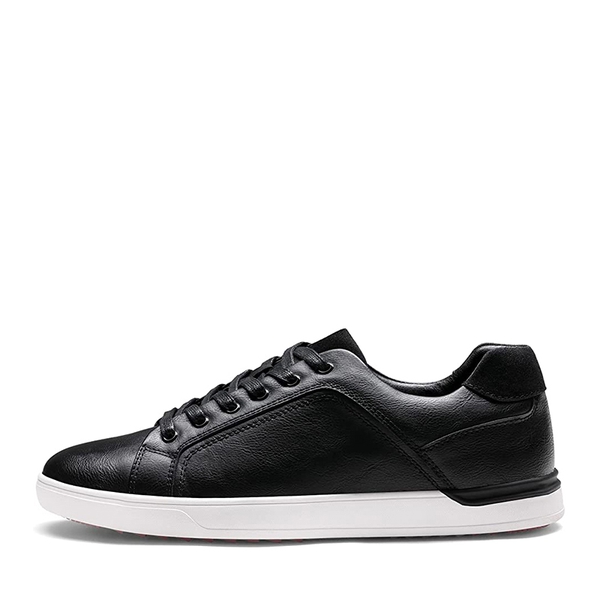 Men's Fashion Casual Dress Sneakers - BLACK - 1