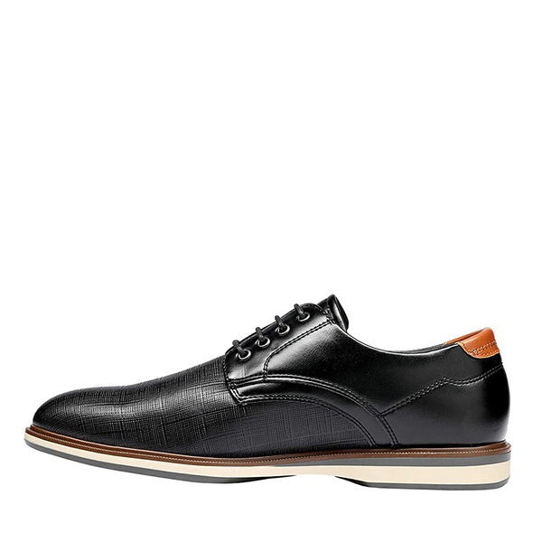 Men's Semi-Formal Casual Dress Sneakers - BLACK - 1