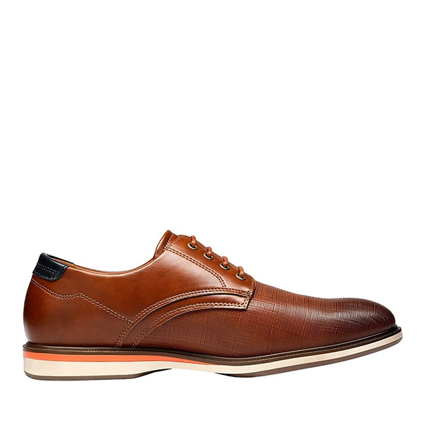 Men's Semi-Formal Casual Dress Sneakers - BROWN - 2