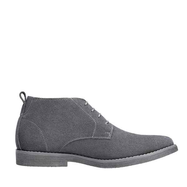 Men's Stylish Suede Chukka Boots - GREY - 2