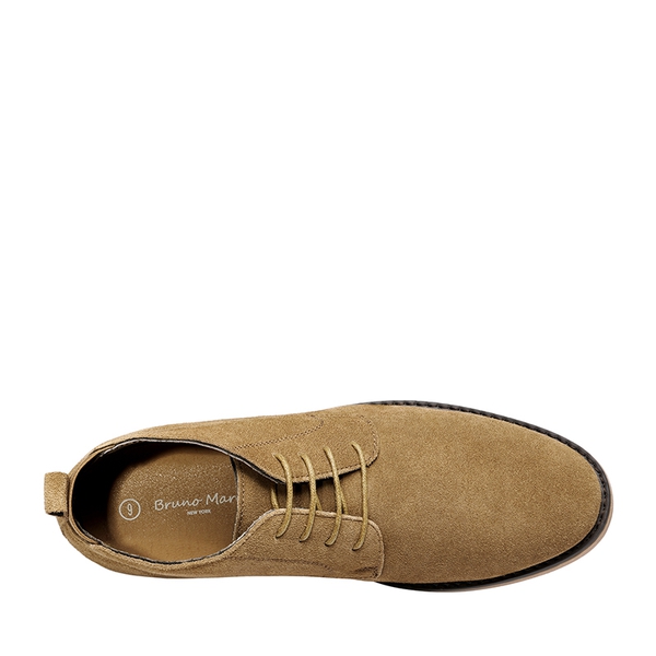 Men's Stylish Suede Chukka Boots - TAN - 3