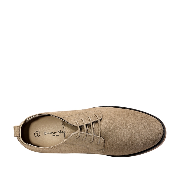 Men's Stylish Suede Chukka Boots - NATURAL - 3