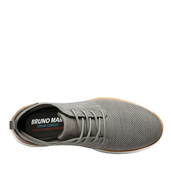 Men's Breathable Mesh Casual Sneakers - GREY - 3