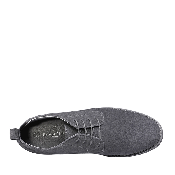 Men's Stylish Suede Chukka Boots - GREY - 3