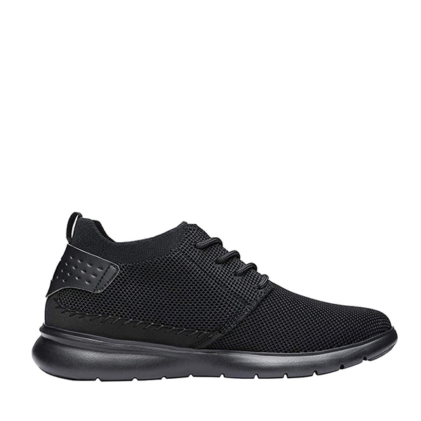Men's Breathable Mesh Casual Sneakers - ALL BLACK - 2