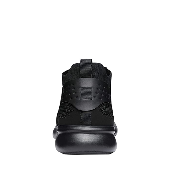 Men's Breathable Mesh Casual Sneakers - ALL BLACK - 5