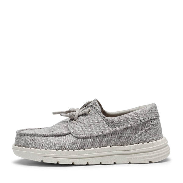 Boys Slip-On Casual Loafer Shoes - GREY - 1