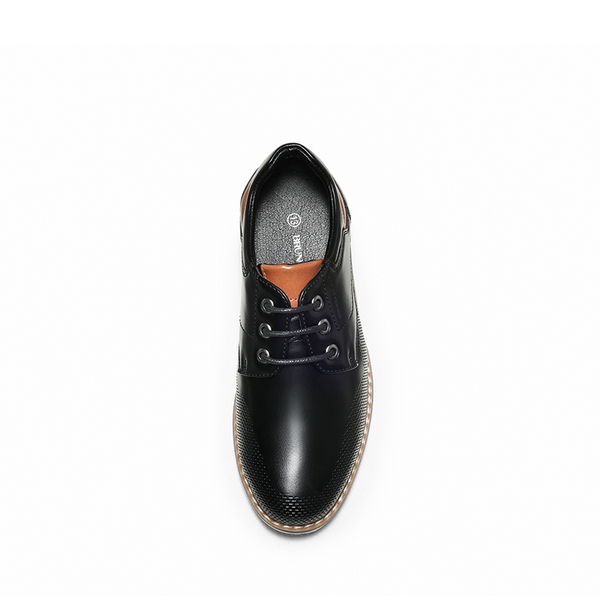 Boys' Handsome Smart Oxford Shoes - BLACK - 5