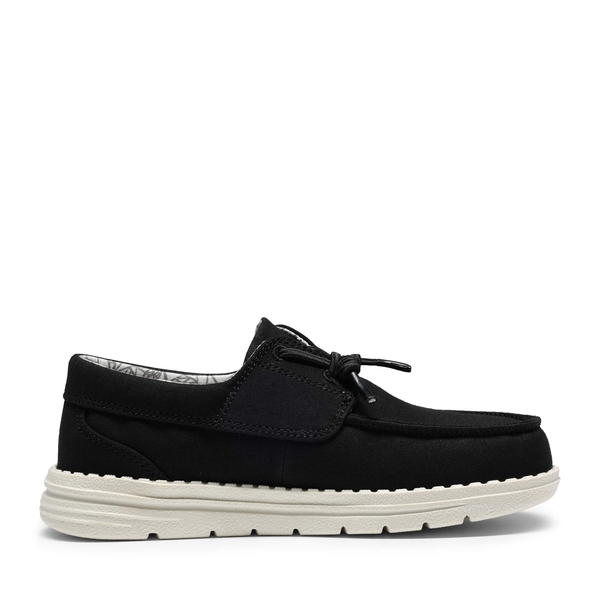 Boys Slip-On Casual Loafer Shoes - BLACK - 2