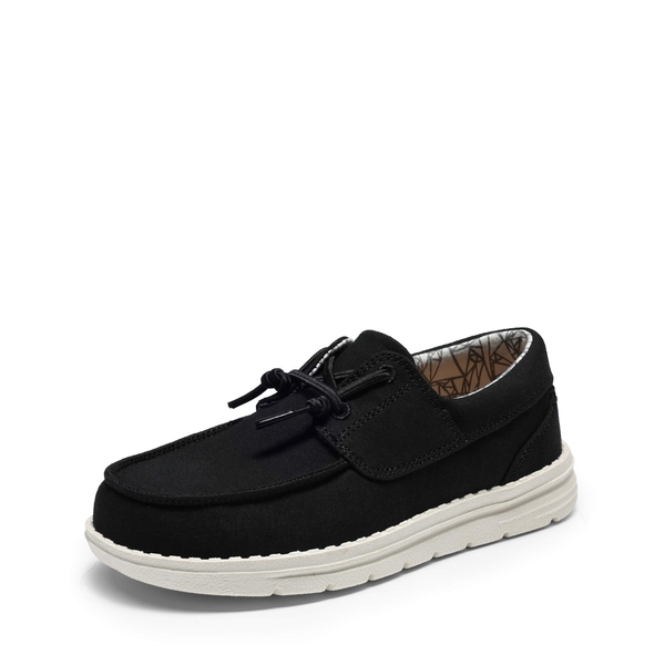 Boys Slip-On Casual Loafer Shoes - BLACK -  0