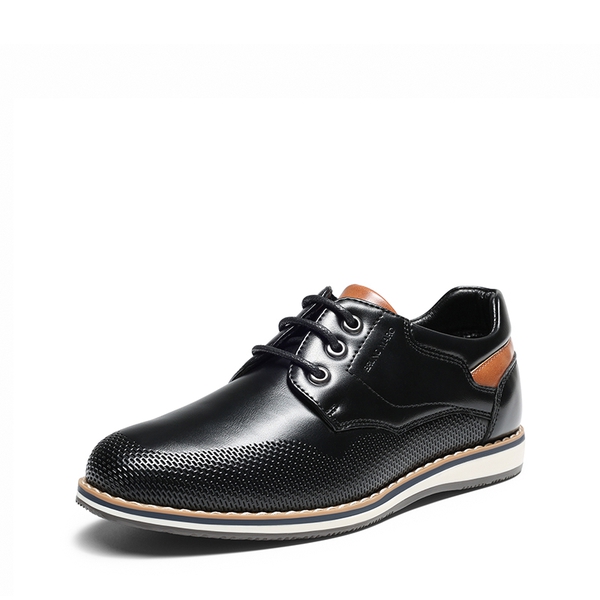 Boys' Handsome Smart Oxford Shoes - BLACK -  0