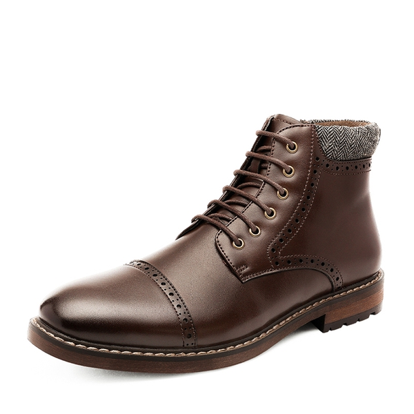 Men s Dress Ankle Boots Oxford Boots Bruno Marc