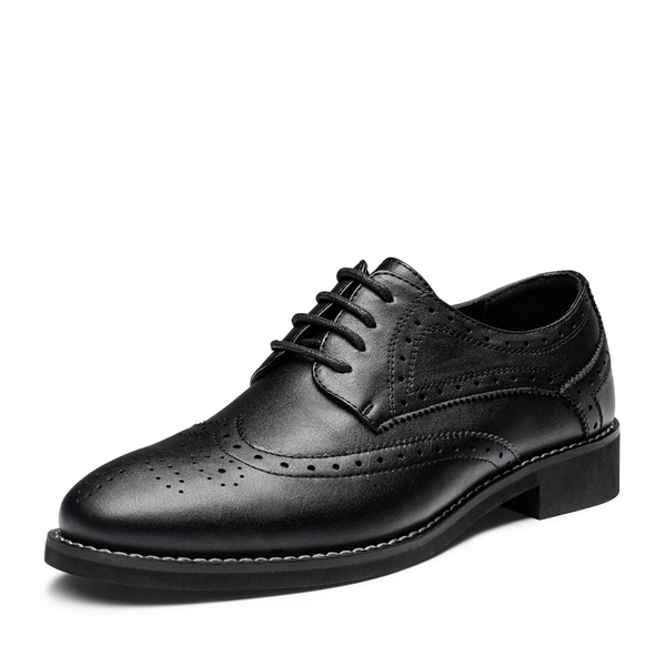 Ladies black brogue shop