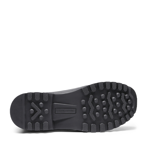 Men's Warm Insulated Winter Snow Boots - BLACK - 5