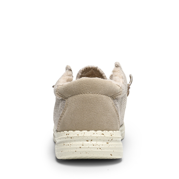 Kid's Winter Slip-On Fur Loafer - BROWN - 4