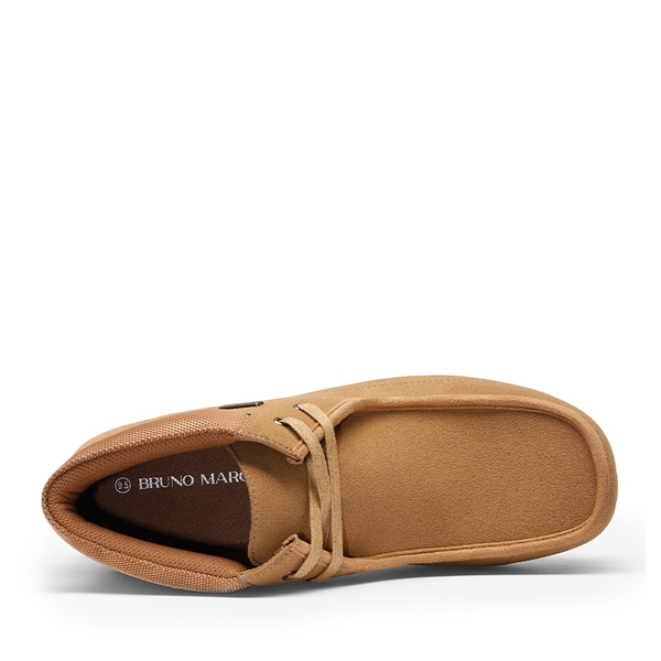 Men's Classic Slip-On Dress Chukka Boots - BROWN SUEDE - 2