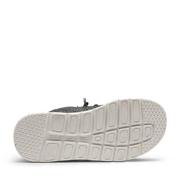 Kid's Winter Slip-On Fur Loafer - BLACK - 5