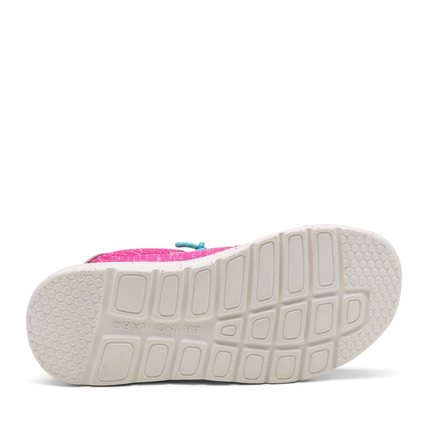 Kid's Casual Breathable Slip-On Loafers - PINK - 5