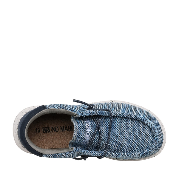Kid's Casual Breathable Slip-On Loafers - BLUE - 4