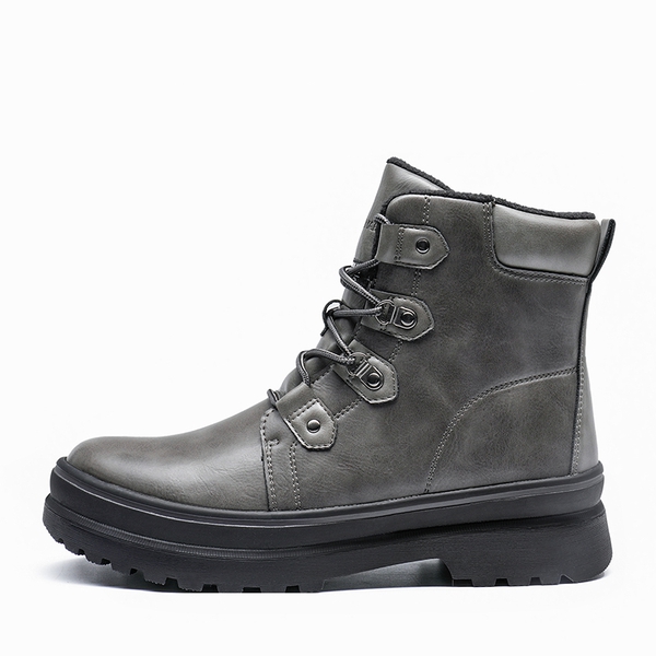 Men's Warm Insulated Winter Snow Boots - GREY - 1