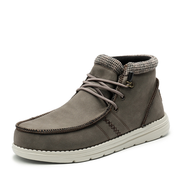 Mens casual slip on boots clearance