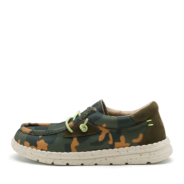 Kid's Casual Breathable Slip-On Loafers - CAMOUFLAGE - 1