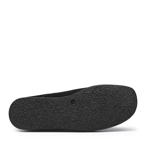 Men's Classic Slip-On Dress Chukka Boots - BLACK SUEDE - 3