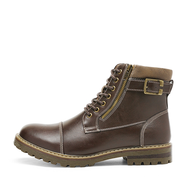Men s Motorcycle Oxford Combat Boots Bruno Marc